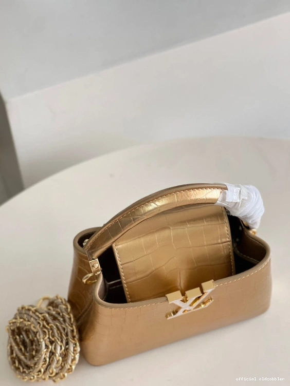 Official oldcobbler CAPUCINES VUITTON LOUIS MINI 0825